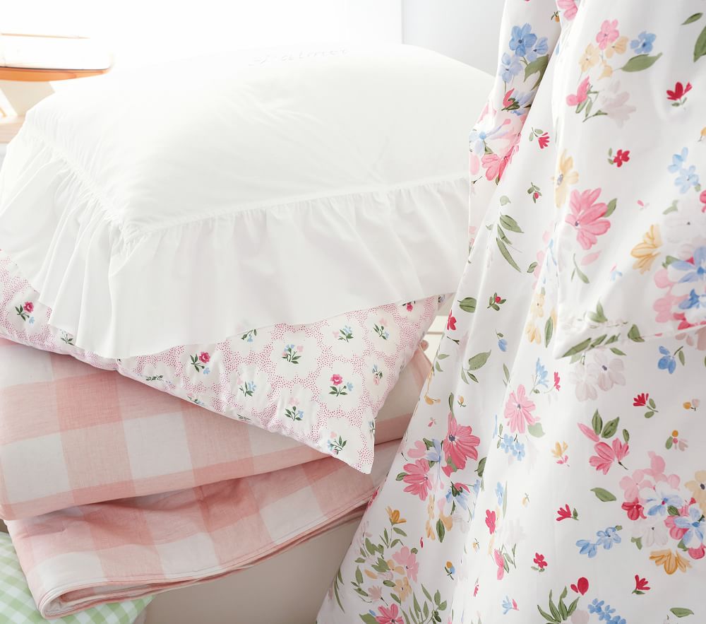 Cottage Floral Organic Sheet Set Pillowcases Pottery Barn Kids UK